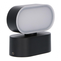 123led Wandlamp buiten | Madrid | 2700K | IP54 | 6W | Zwart  LDR01379