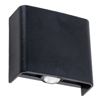 Wandlamp buiten | Up & Down | 2000K-2700K-4000K | IP65 | 2W | Zwart LDR06830