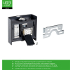 Wandlamp buiten | Up & Down | 2000K-2700K-4000K | IP65 | 2W | Zwart LDR06830 - 5