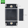 Wandlamp buiten | Up & Down | 2000K-2700K-4000K | IP65 | 2W | Zwart LDR06830 - 6