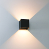 Wandlamp buiten | Up & Down | Amarillo | 2700K | IP54 | 5.5W | Zwart LDR06278 - 2