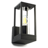 123led Wandlamp buiten E27 | Dakota | IP44 | Zwart  LDR08507 - 3