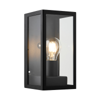 123led Wandlamp buiten E27 | Houston | IP44 | Zwart  LDR08561