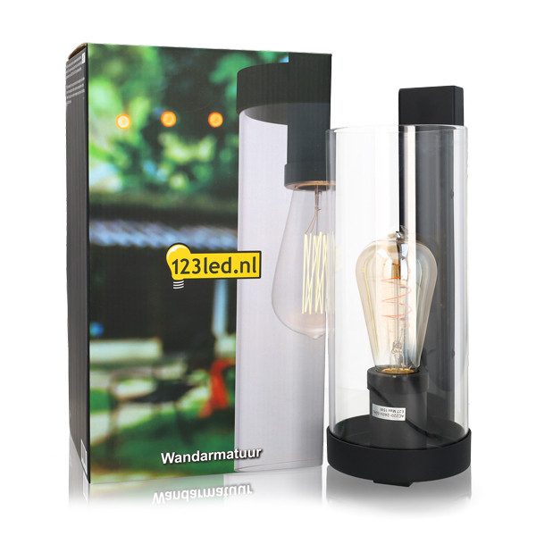 Wandlamp buiten E27 | Las Vegas | IP44 | Zwart LDR08566 - 2