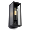 Wandlamp buiten E27 | Manhattan | IP44 | Zwart