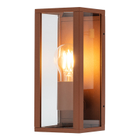 Wandlamp buiten E27 | Seattle | IP44 | Roestkleur LDR08849