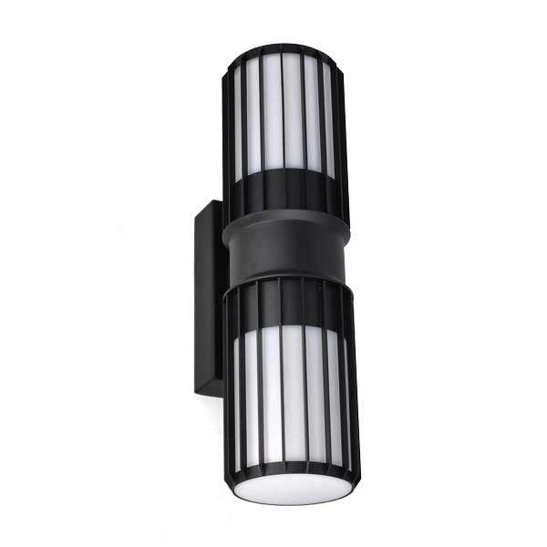 Wandlamp buiten E27 | Up & Dow | Nashville | Mat | IP54 | Zwart LDR08862 - 1