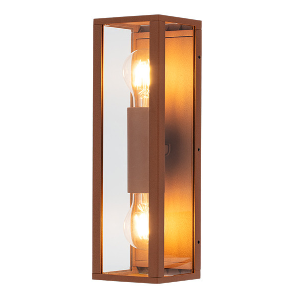 Wandlamp buiten E27 | Up & Down | Seattle | IP44 | Roestkleur LDR08851 - 1