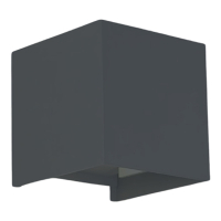 Wandlamp buiten G9 | Up & Down | IP65 | Antraciet LDR06834