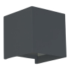 Wandlamp buiten G9 | Up & Down | IP65 | Antraciet LDR06834 - 1