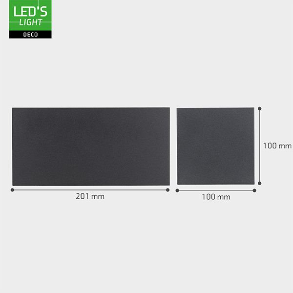 Wandlamp buiten G9 | Up & Down | IP65 | Antraciet LDR06838 - 7