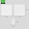 Wandlamp buiten G9 | Up & Down | IP65 | Wit LDR06836 - 9