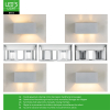 Wandlamp buiten G9 | Up & Down | IP65 | Wit LDR06840 - 6