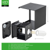 Wandlamp buiten G9 | Up & Down | IP65 | Zwart LDR06835 - 5
