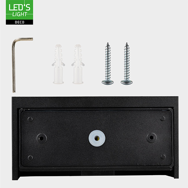 Wandlamp buiten G9 | Up & Down | IP65 | Zwart LDR06839 - 9
