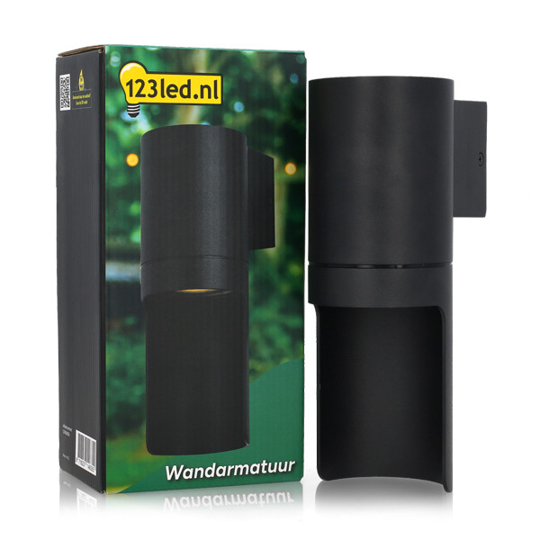 Wandlamp buiten GU10 | New Orleans | IP44 | Zwart LDR08858 - 2