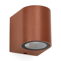 Wandlamp buiten GU10 | Sacramento | IP44 | Roestkleur LDR08837