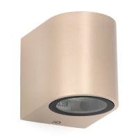 Wandlamp buiten GU10 | Sacramento | IP44 | Zandkleur LDR08838