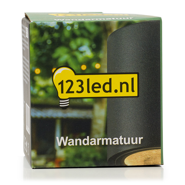 123led Wandlamp buiten GU10 | Sacramento | IP44 | Zwart  LDR08500 - 5