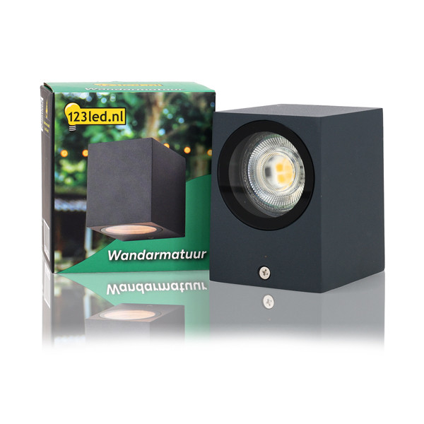 Wandlamp buiten GU10 | San Diego | IP44 | Antraciet LDR08839 - 2