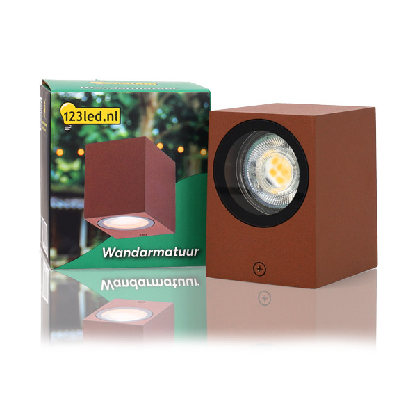 Wandlamp buiten GU10 | San Diego | IP44 | Roestkleur LDR08840 - 2