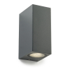 Wandlamp buiten GU10 | Up & Down | San Francisco | IP44 | Antraciet