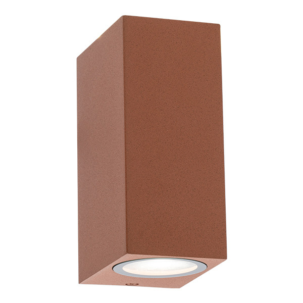 Wandlamp buiten GU10 | Up & Down | San Francisco | IP44 | Roestkleur LDR08843 - 1