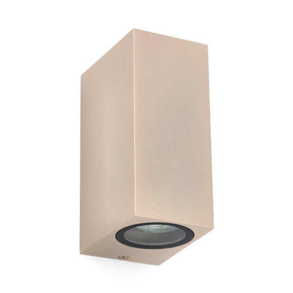 Wandlamp buiten GU10 | Up & Down | San Francisco | IP44 | Zandkleur LDR08844 - 1