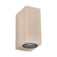 Wandlamp buiten GU10 | Up & Down | San Francisco | IP44 | Zandkleur LDR08844