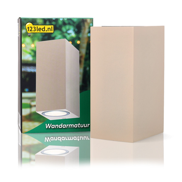 Wandlamp buiten GU10 | Up & Down | San Francisco | IP44 | Zandkleur LDR08844 - 2