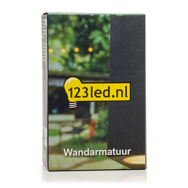 123led Wandlamp buiten GU10 | Up & Down | San Francisco | IP44 | Zwart  LDR08502 - 5