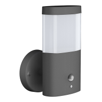 Wandlamp buiten met beweging & schemersensor | Turijn | 3000K | 1000 lumen | Donkergrijs LDR08736