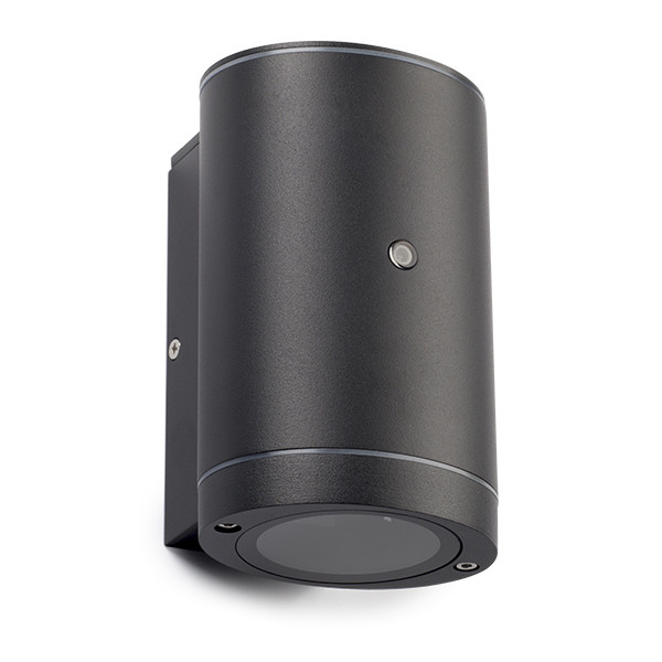 Wandlamp buiten met schemersensor GU10 | Kingston | IP44 | Zwart LDR08523 - 3