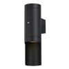 Wandlamp buiten met schemersensor GU10 | New Orleans | IP44 | Zwart LDR08860 - 1