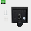 Wandlamp buiten met sensor | Up & Down | 1800K | IP54 | 7W | Zwart LDR06832 - 8