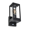 Wandlamp buiten met sensor E27 | Dakota | IP44 | Zwart LDR08554 - 2