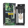 Wandlamp buiten met sensor E27 | Dakota | IP44 | Zwart LDR08554 - 3