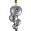 123led XXL lamp Bubble-5 FleX Smoke dimbaar (E27, 4W, 2200K) 123led huismerk  LDR06160