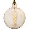 123led XXL lamp E27| Globe FleX | Gold | 2000K | Dimbaar | 6W  LDR06212