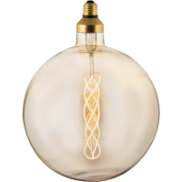 123led XXL lamp E27 | Globe FleX | Gold | 2000K | Dimbaar | 6W  LDR06212
