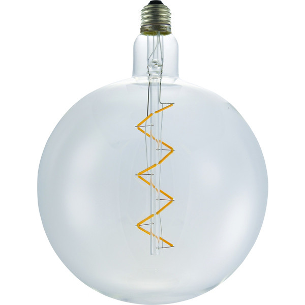 123led XXL lamp E27 | Spiral FleX | Clear | 2500K | Dimbaar | 6W  LDR06181 - 1