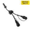 123led Y-connector voor 230V koppelbare kerstverlichting  LDR07098