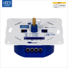 Zigbee dimmer inbouw 0.5-250W | Fase aan- en afsnijding (RLC) LDR06865 - 2