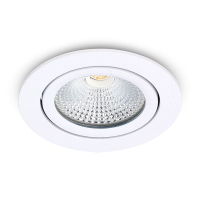 Zigbee inbouwspot | Rond | RGB + 2700-6500K | Wit | Ø 75 mm | IP65 | Dimbaar | 5W LDR02449