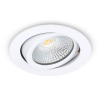 Zigbee inbouwspot | Rond | RGB + 2700-6500K | Wit | Ø 75 mm | IP65 | Dimbaar | 5W LDR02449 - 2