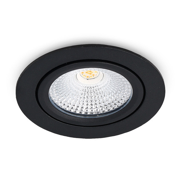 Zigbee inbouwspot | Rond | RGB + 2700-6500K | Zwart | Ø 75 mm | IP65 | Dimbaar | 5W LDR02451 - 1