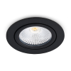 Zigbee inbouwspot | Rond | RGB + 2700-6500K | Zwart | Ø 75 mm | IP65 | Dimbaar | 5W LDR02451 - 1