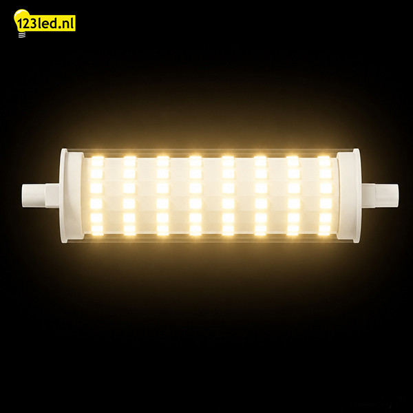123led led lamp R7s | Staaflamp | SMD | 118mm | 2700K | Dimbaar | 15W (125W) LDR02610 - 1