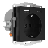 2USB inCharge Pro55 wandcontactdoos | USB A + USB C | Mat zwart  L2U00015 - 2