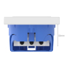 2USB inCharge Pro55 wandcontactdoos | USB A + USB C | Wit  L2U00013 - 4